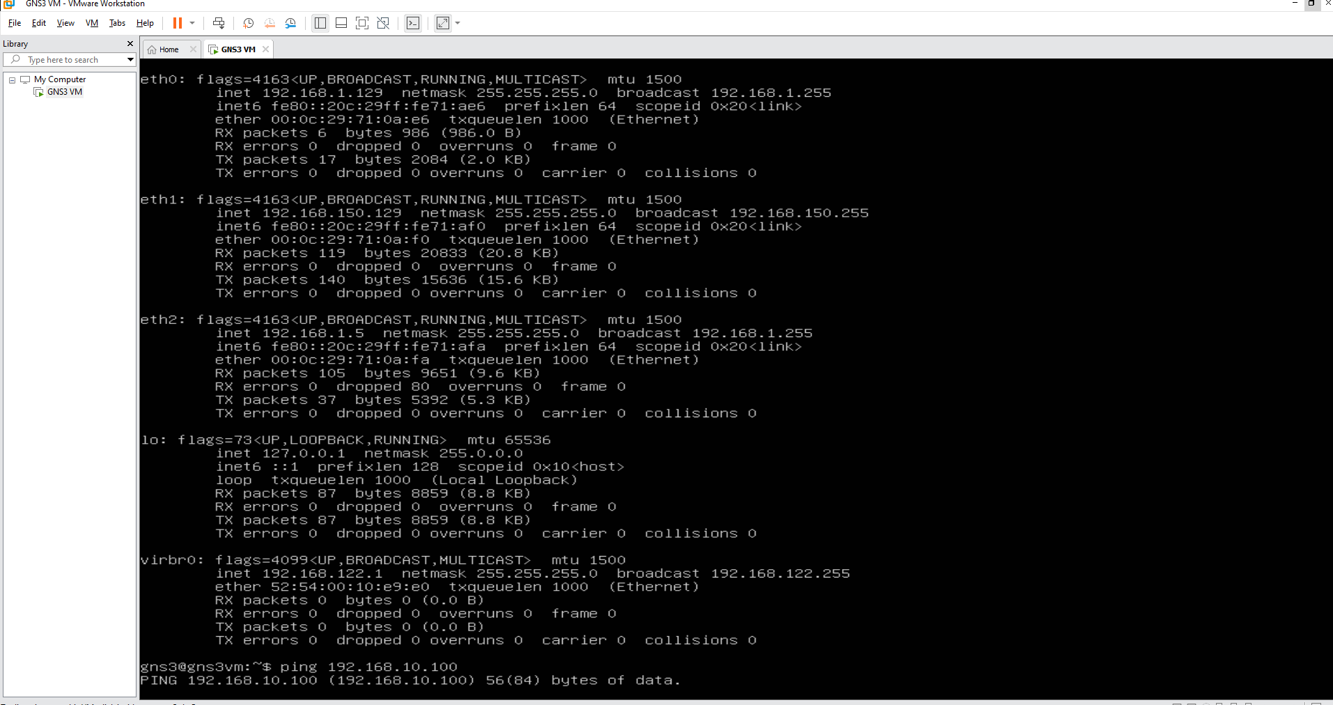 Cannot communicate with the GNS3 VM · Issue #3297 · GNS3/gns3-gui · GitHub