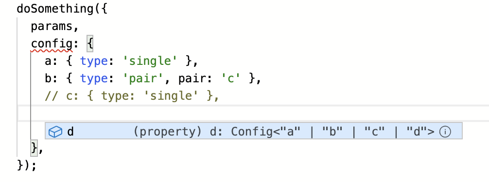Code Completion missing for a generic type which references itself ...