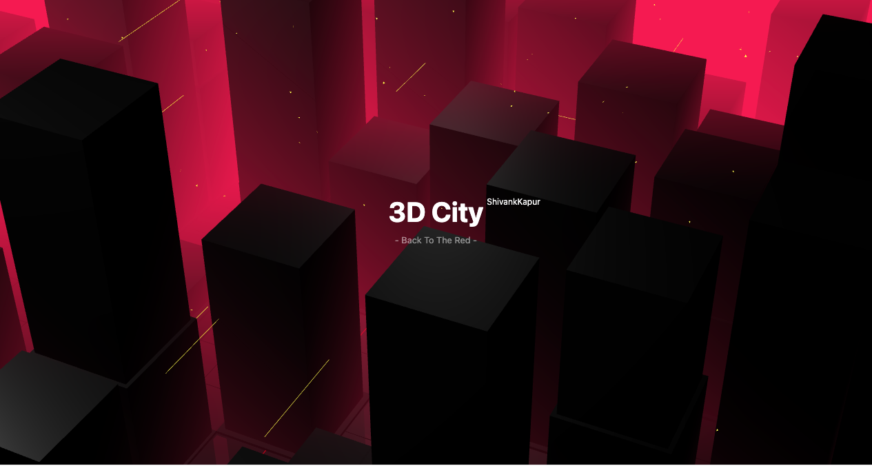 GitHub - ShivankK26/Modern-3D-City-Design: In this WebApp, I've built a ...
