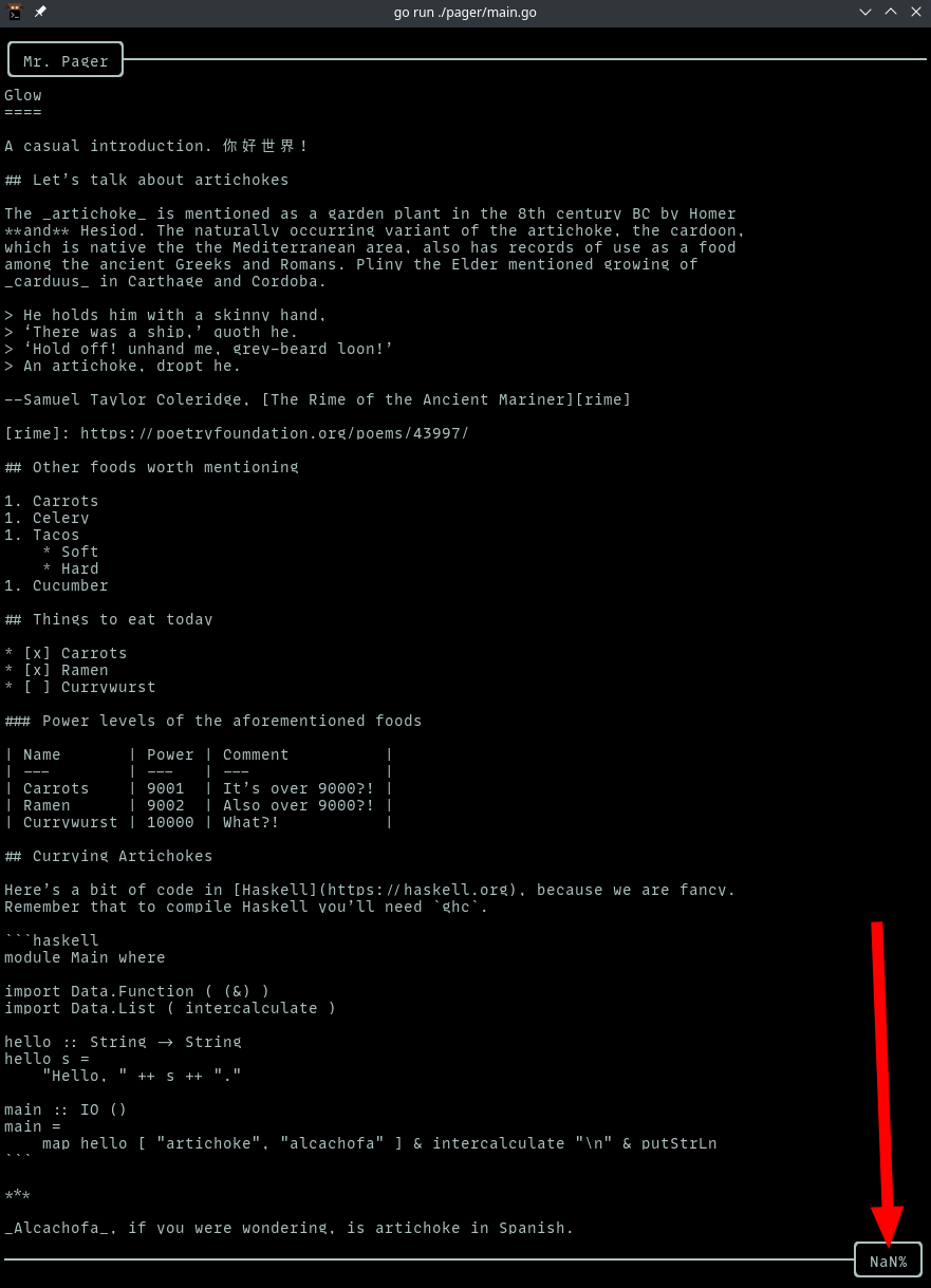 Viewport ScrollPercent() sometimes returns `NaN` · Issue 288