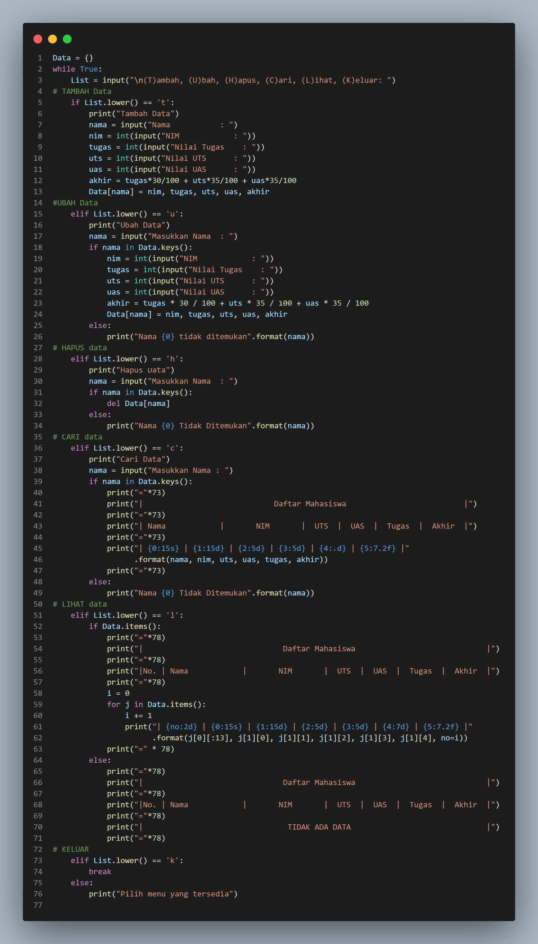 GitHub - DimasF3009/praktikum6