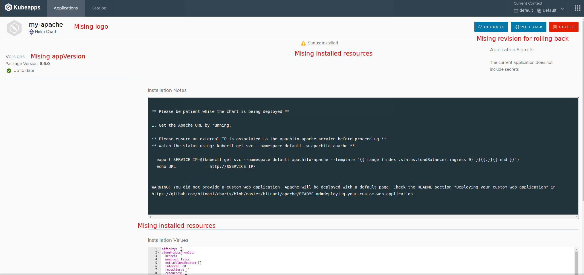 Changes required for using the Helm-direct plugin · Issue #3165 ...