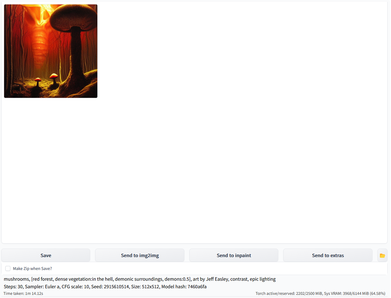 "Show image creation progress every N sampling steps" seems to slow ...