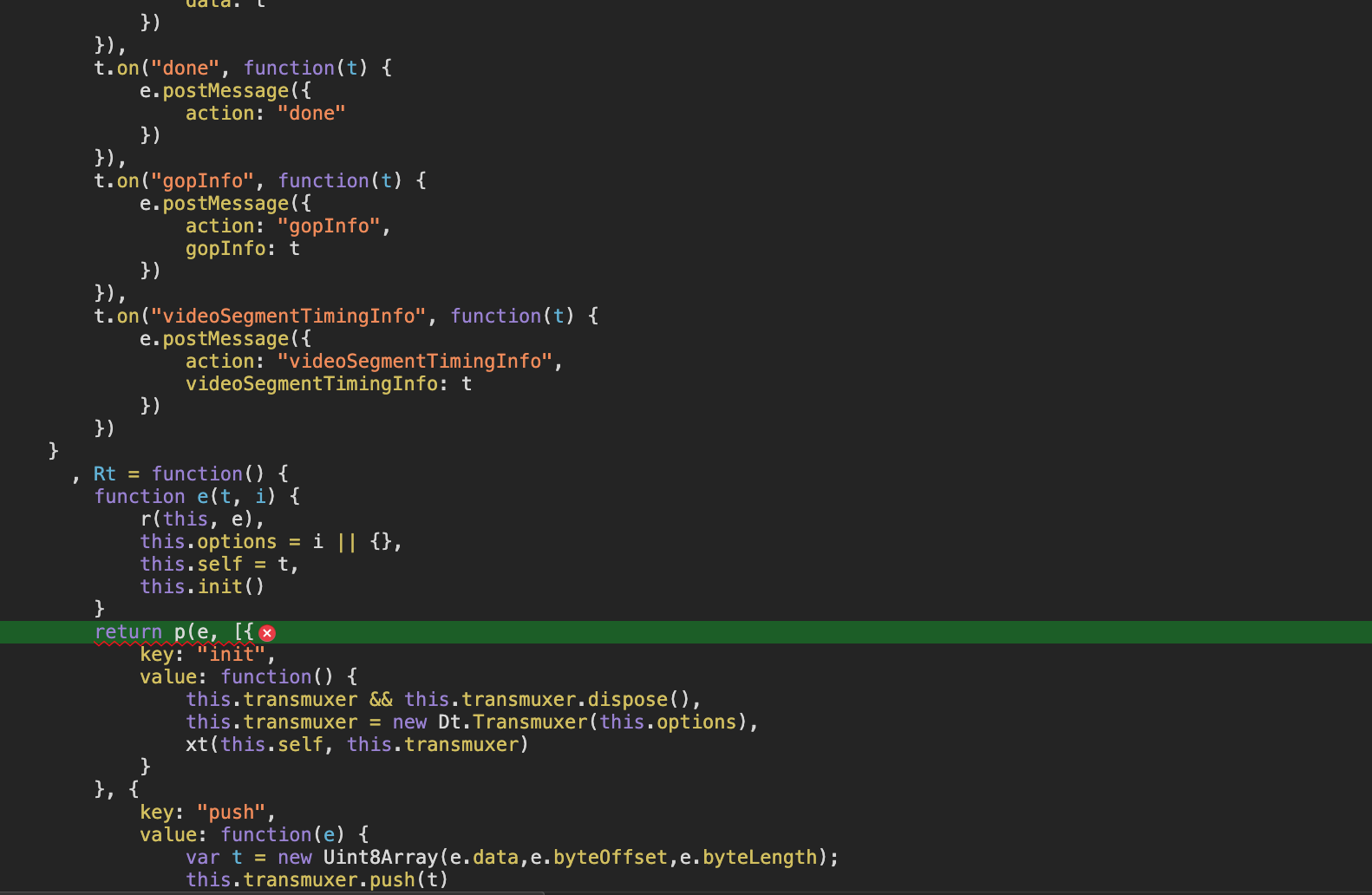 Refrence error P is not defined · Issue #819 · videojs/http-streaming ...