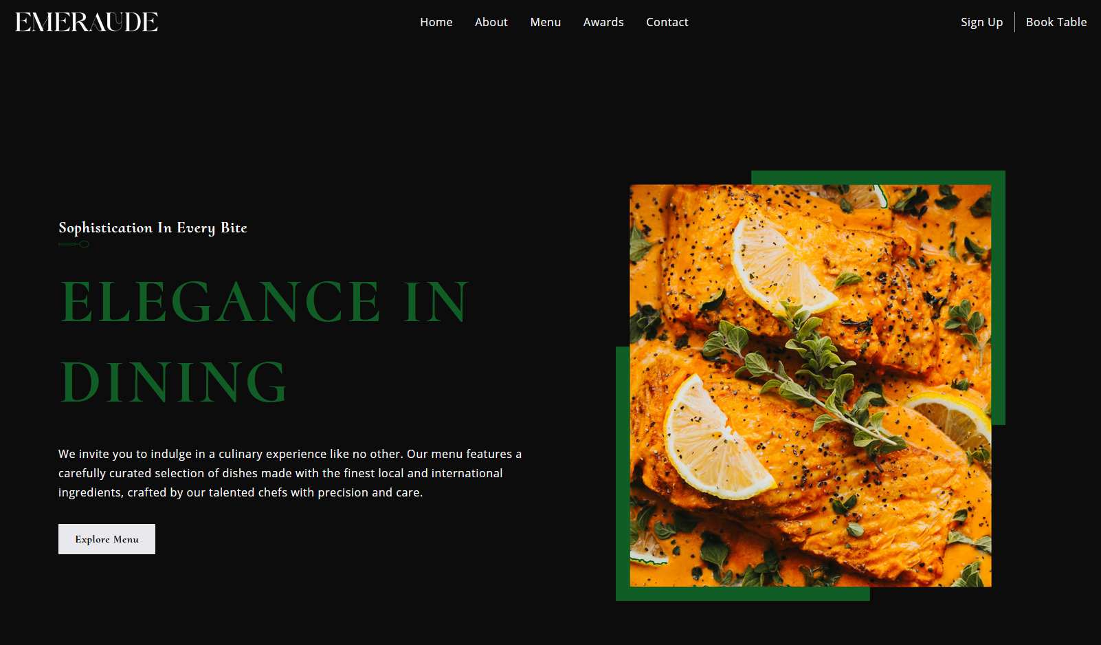 GitHub - faiknet/emeraud-restaurant-page
