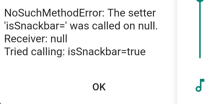 The method 'dependOnInheritedWidgetOfExactType' was called on null ...