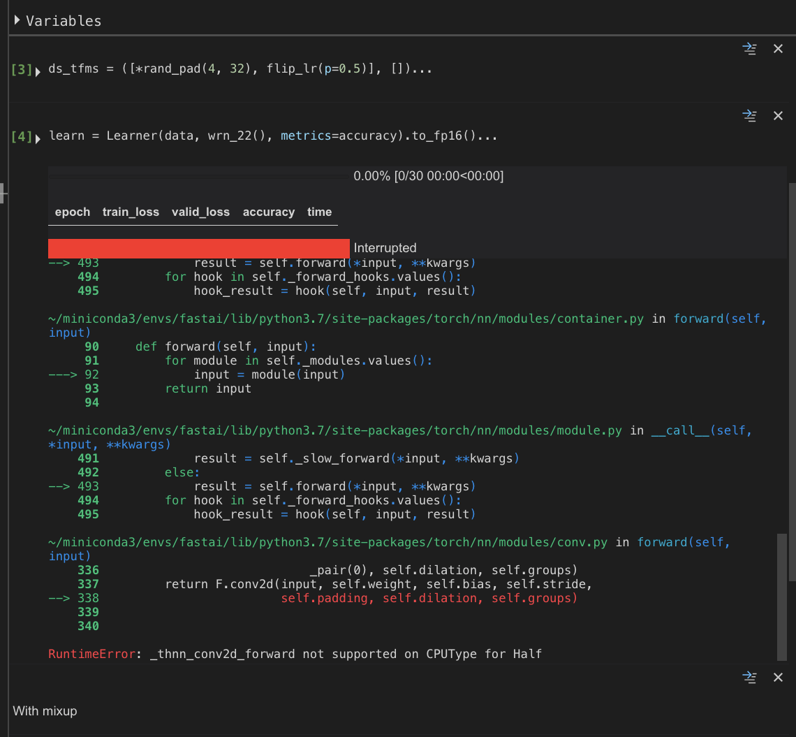 _thnn_conv2d_forward not supported on CPUType for Half · Issue #2253 ...