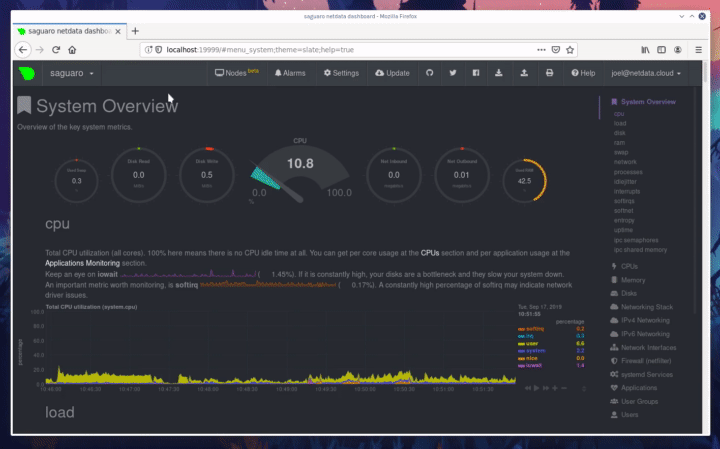 Animated GIF of the My Nodes menu in
|
||||
action