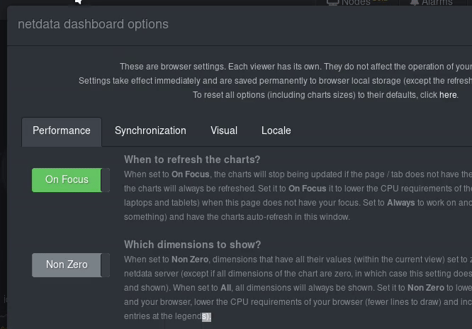 Animated GIF of opening the settings
|
||||
modal