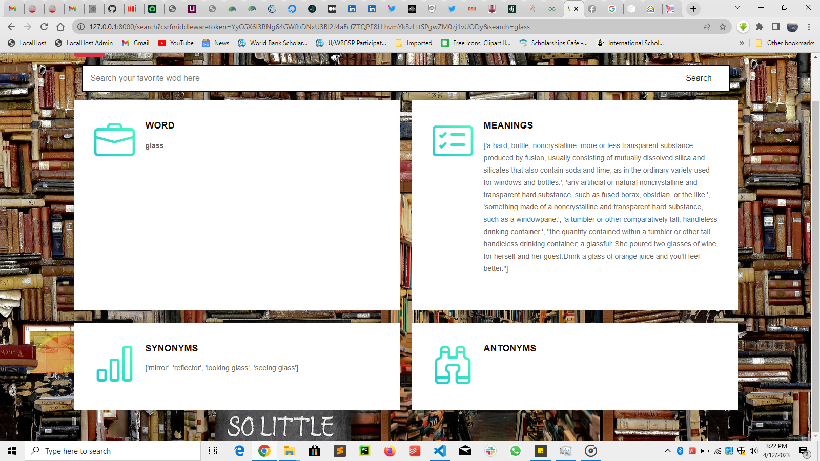 GitHub - engraya/mySimple-web_Dictionary: This is a simple Dictionary ...