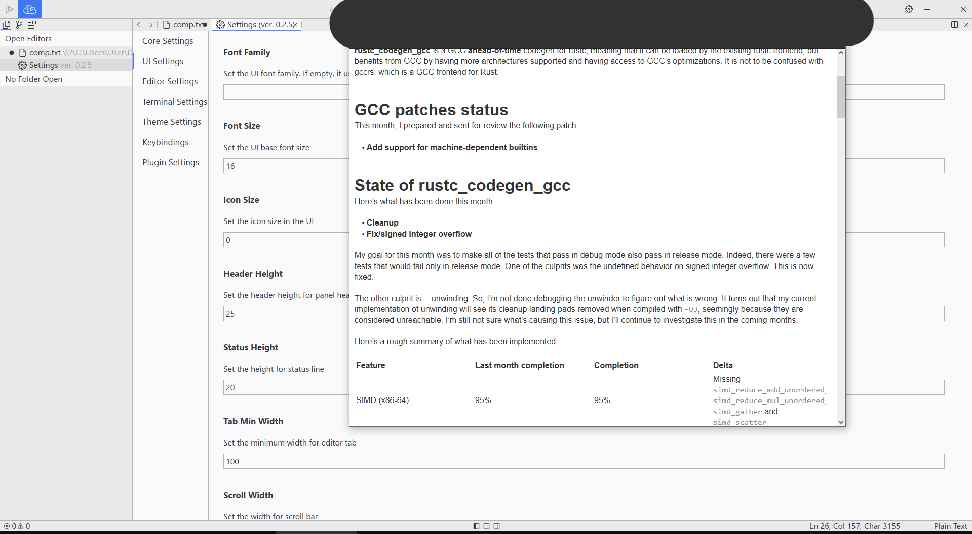 Font smoothing looks bad · Issue #2138 · lapce/lapce · GitHub