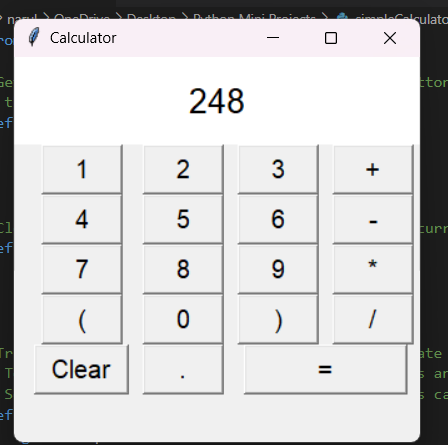 GitHub - Keshav-Narula/Calculator-GUI-Python