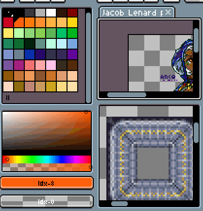tile picker colour picker focus bug