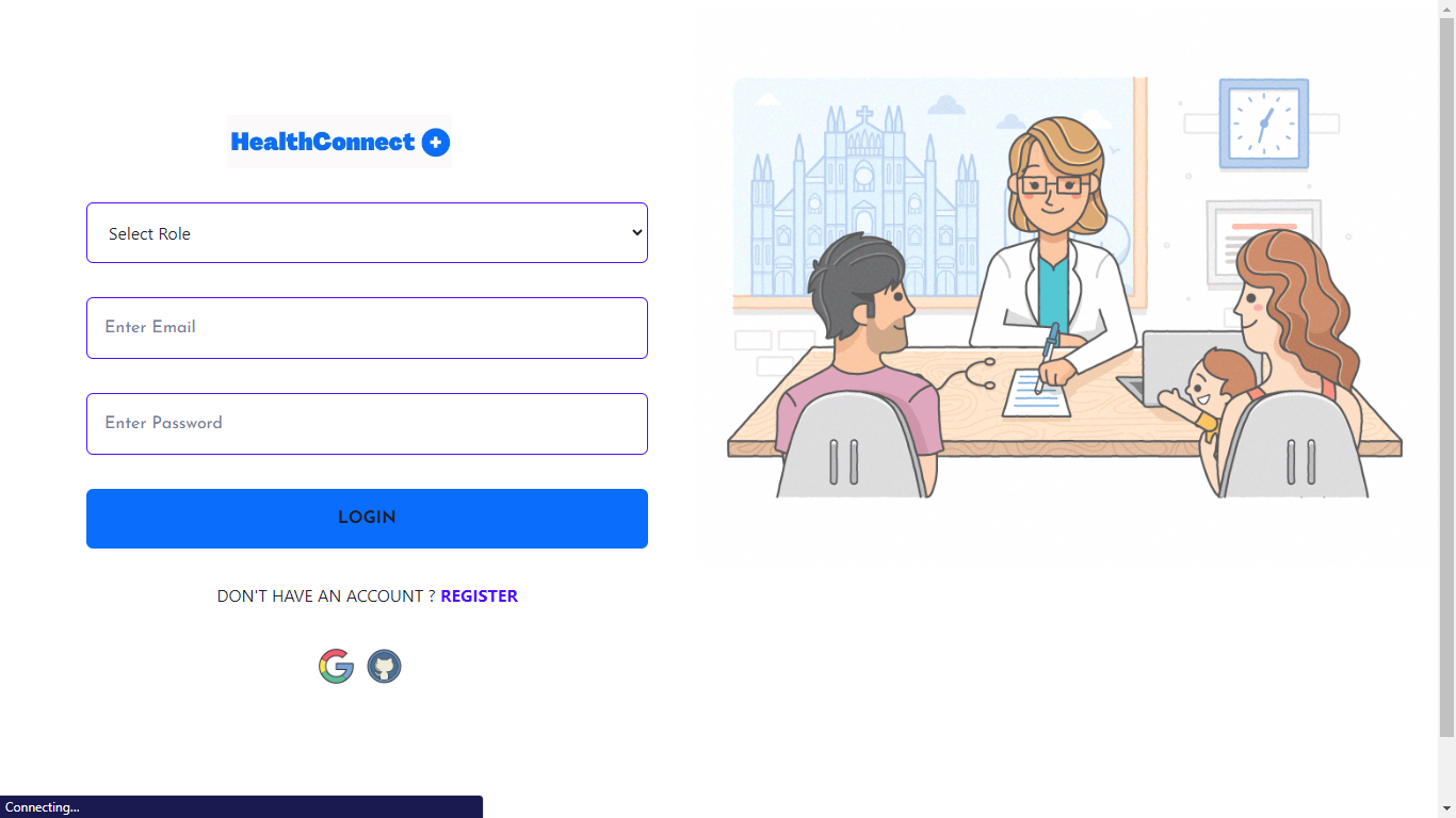 GitHub omkar231098/HealthConnect to HealthConnect+ doctor