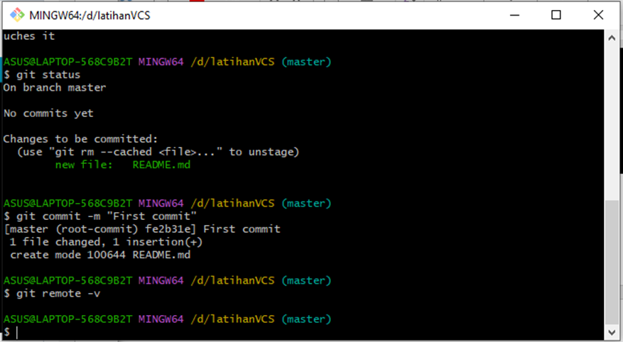 GitHub - Zidna090702/LatihanVCS: Latihan menggunakan version control system