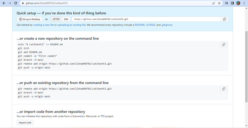 GitHub - Zidna090702/LatihanVCS: Latihan menggunakan version control system