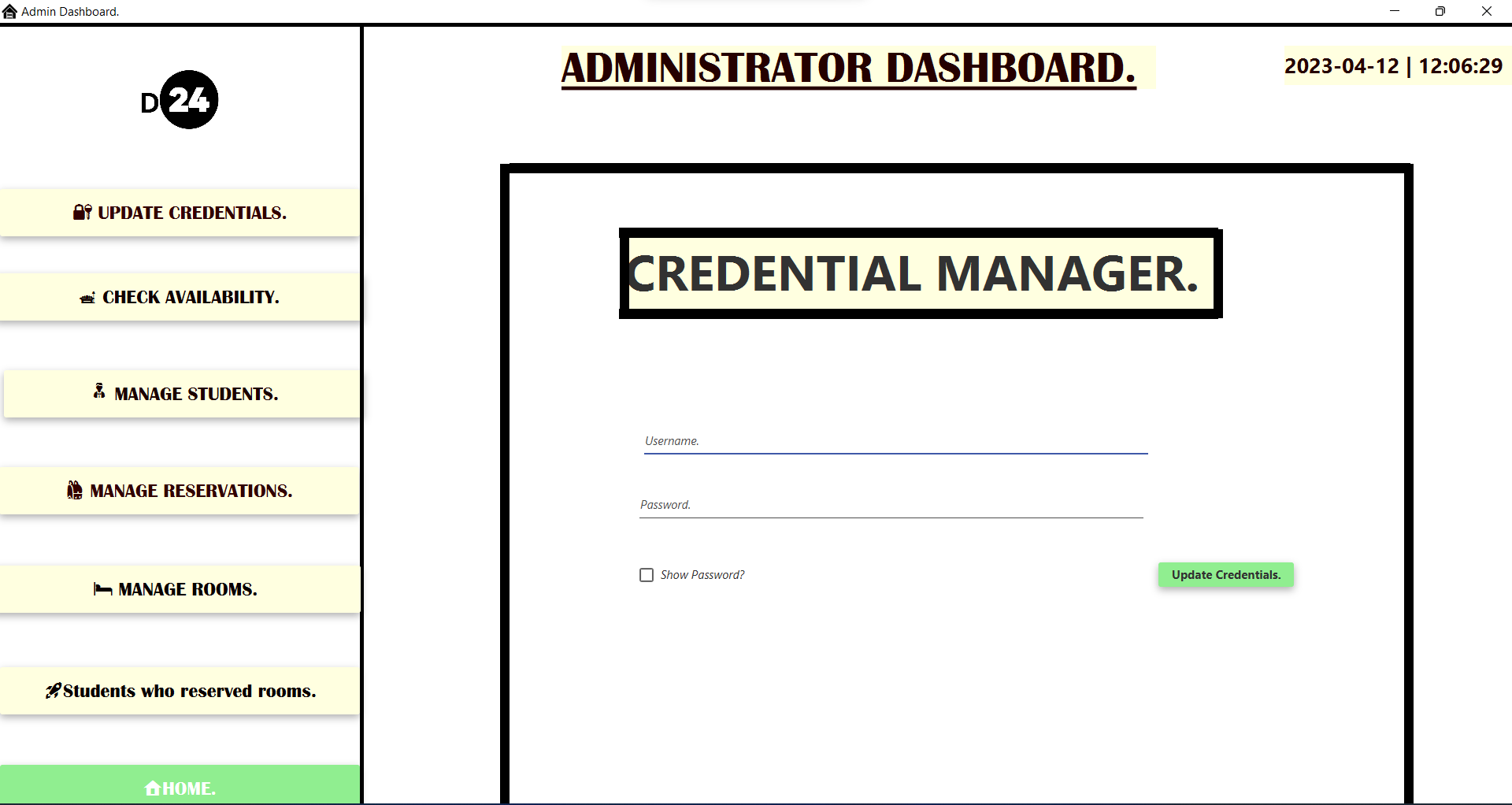 GitHub - DamianRavinduPeiris/Hostel-Management-System: This is a hostel ...