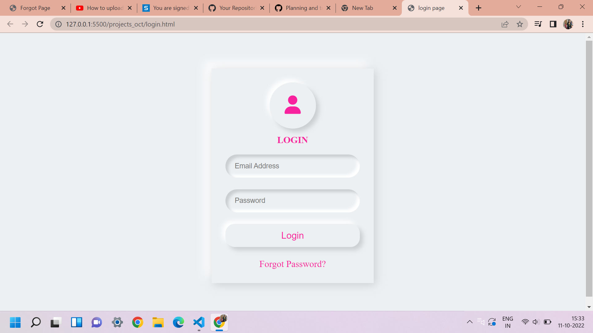 GitHub - Samridhii1212/Neumorphism-Login-page: a neumorphism login ...