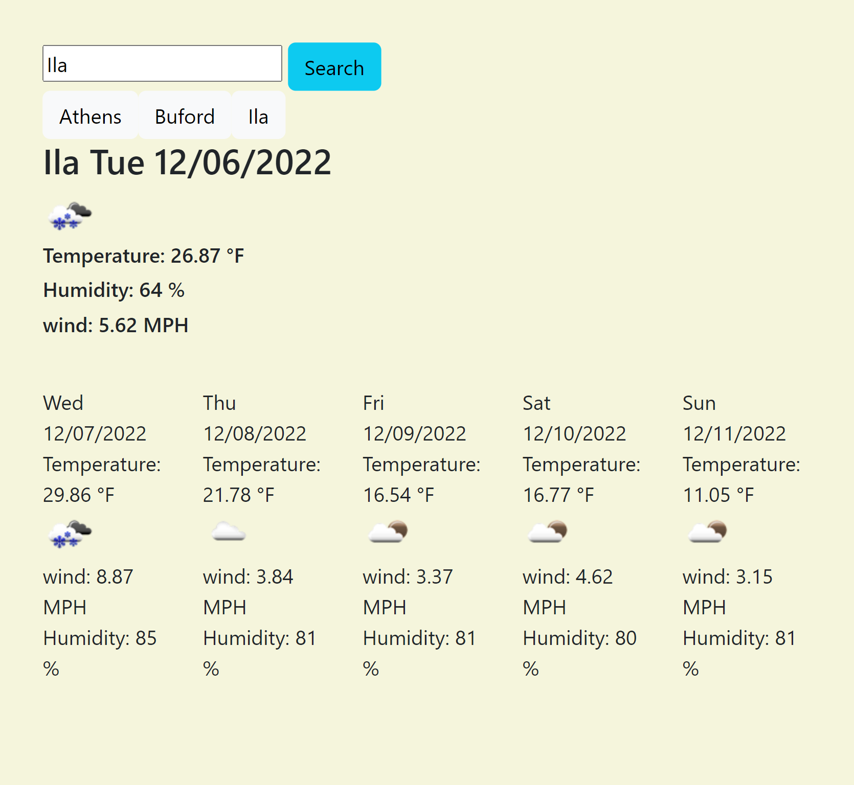 GitHub - Kpfranklin22/weather-dashboard