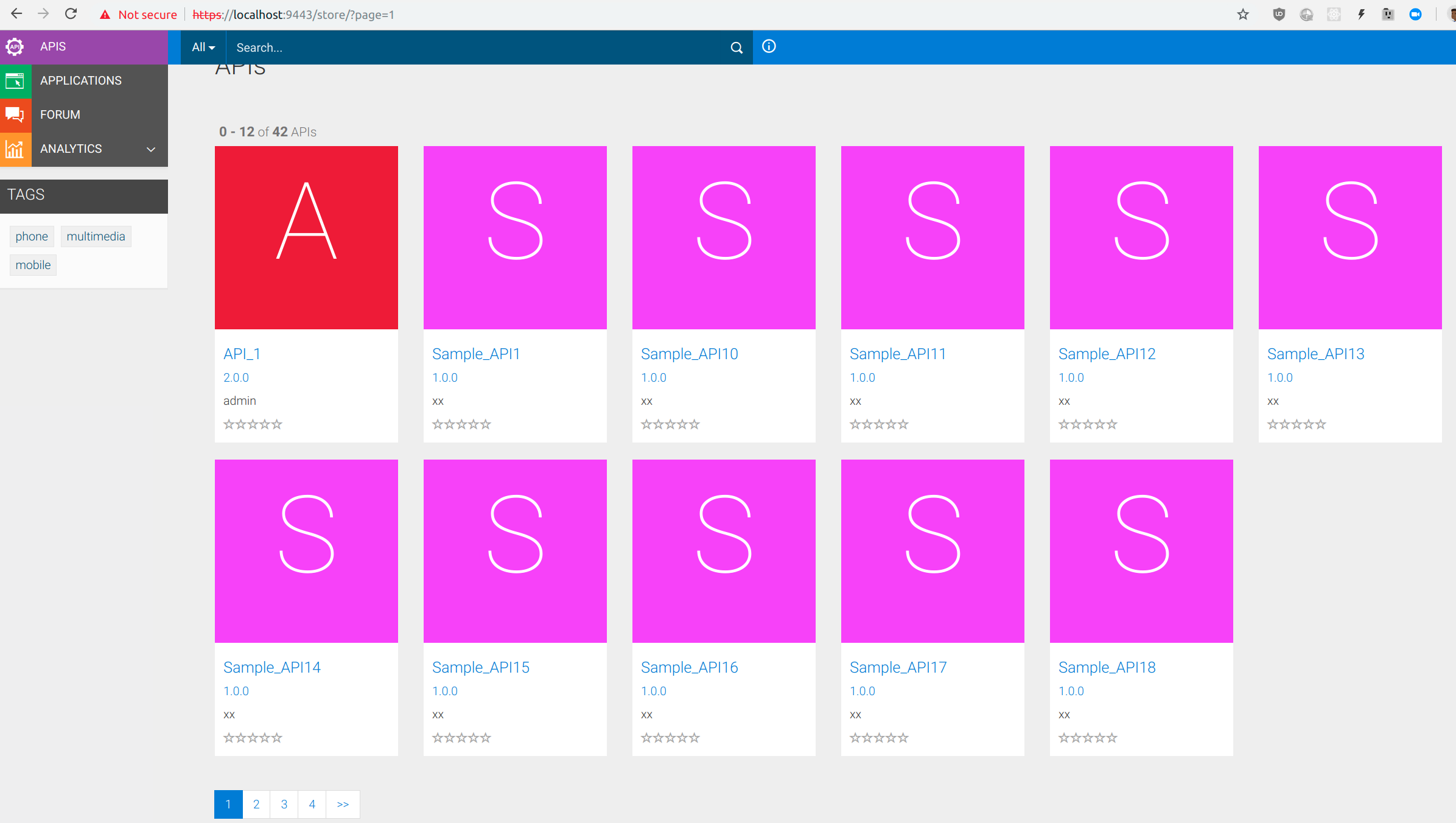 Invalid API count is displayed on the Store in apim cluster ?? Issue