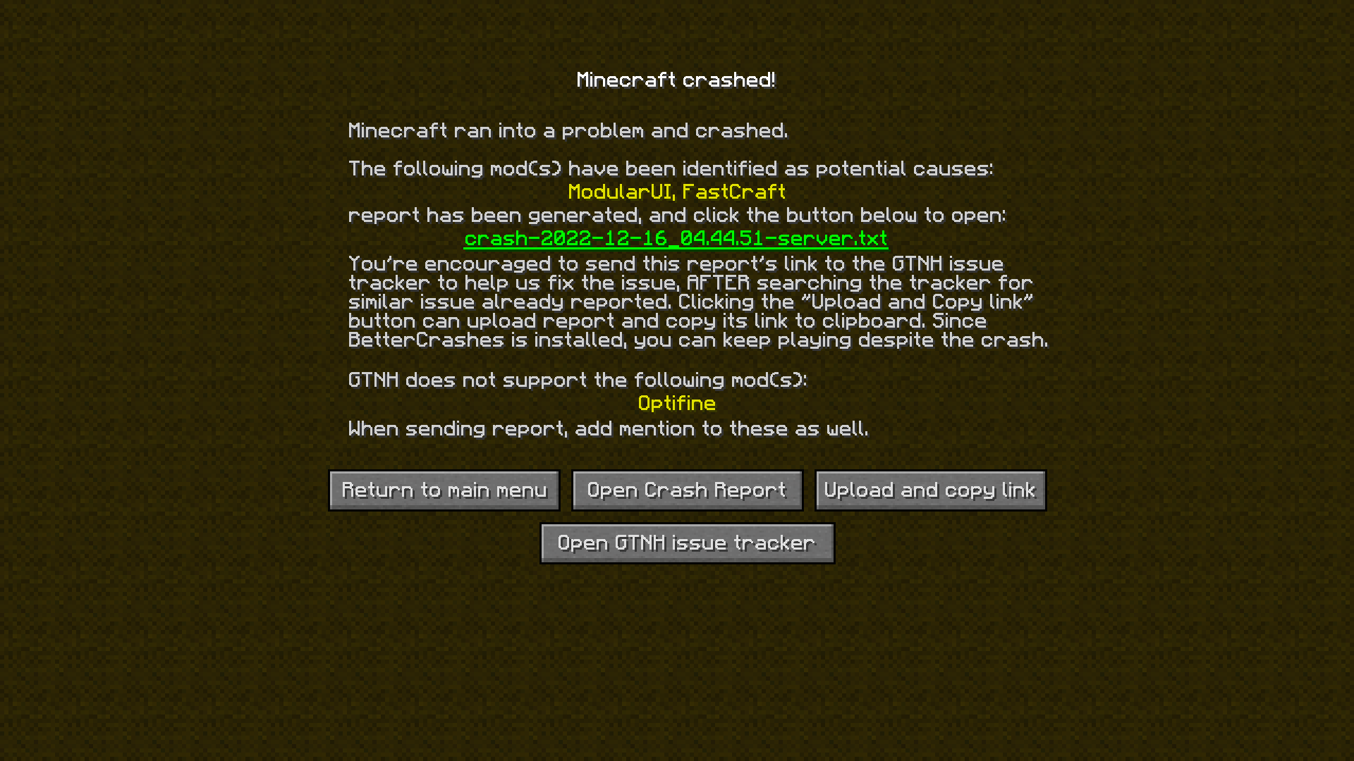 ModularUI crash and log spam with errors · Issue #11994 · GTNewHorizons ...