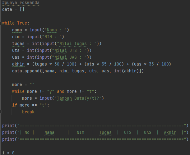 GitHub - roswanda11/praktikum-5