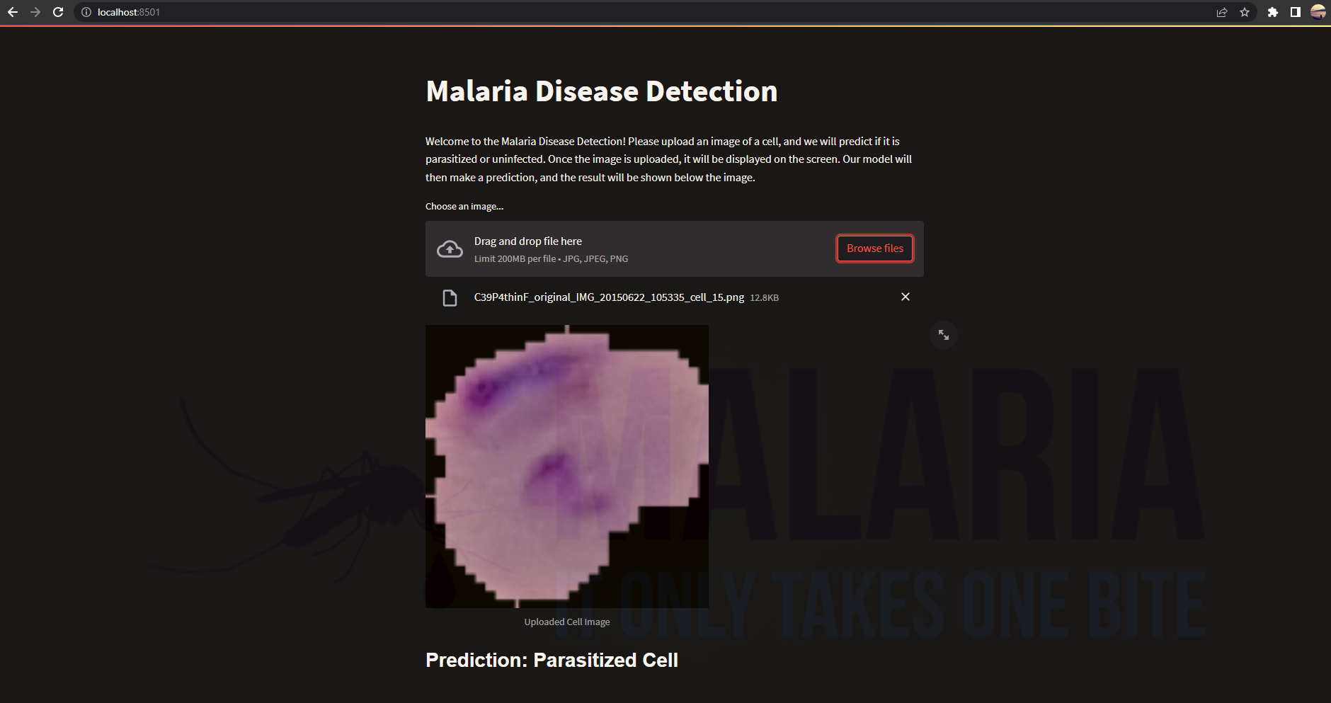 GitHub - princebari/Malaria-Disease-Detection-Using-Transfer-Learning ...