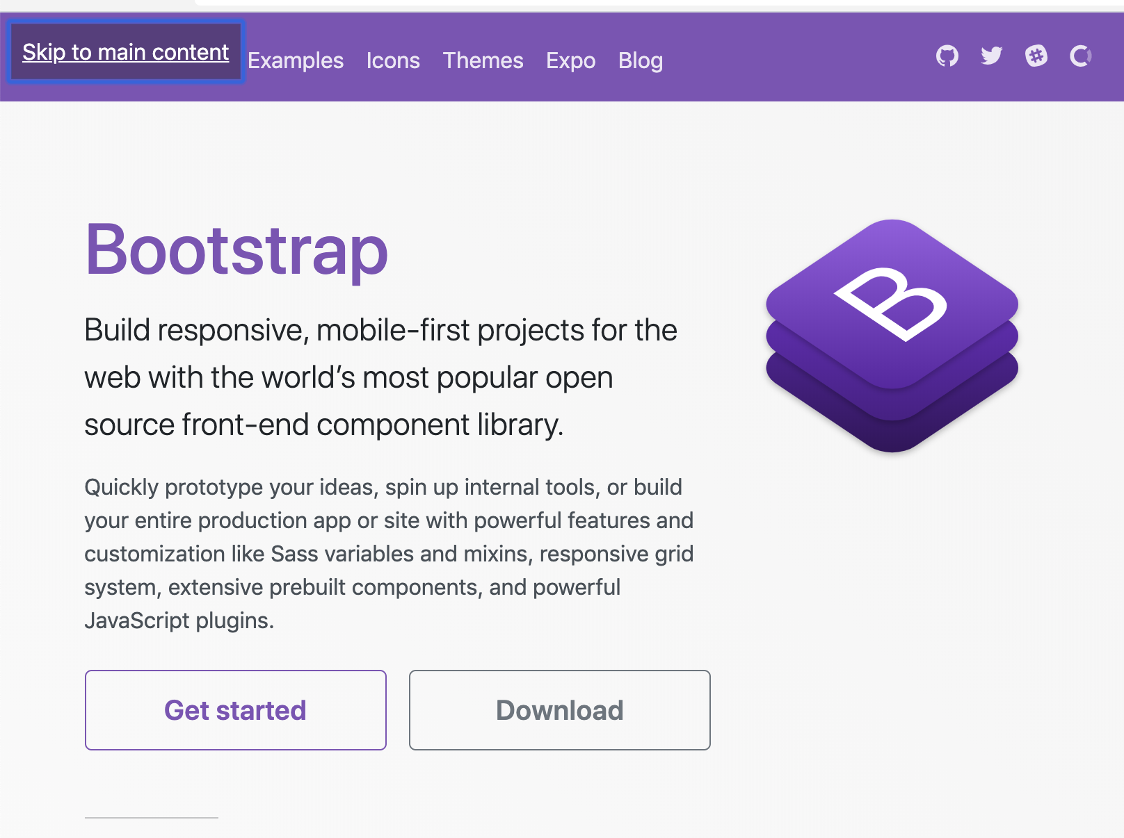 Review skip links theming · Issue #30491 · twbs/bootstrap · GitHub