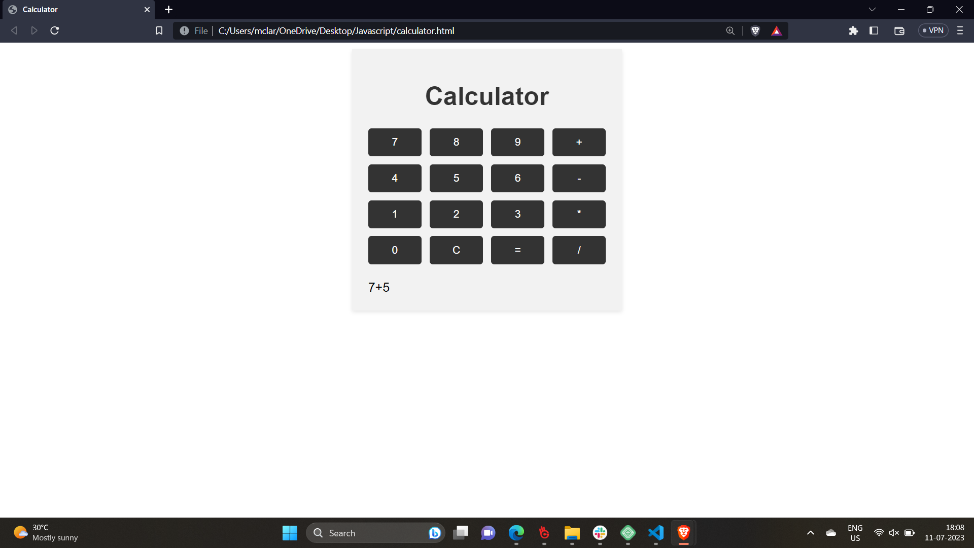 GitHub mclarenmervin/CalculatorinjQuery Fully Functionality