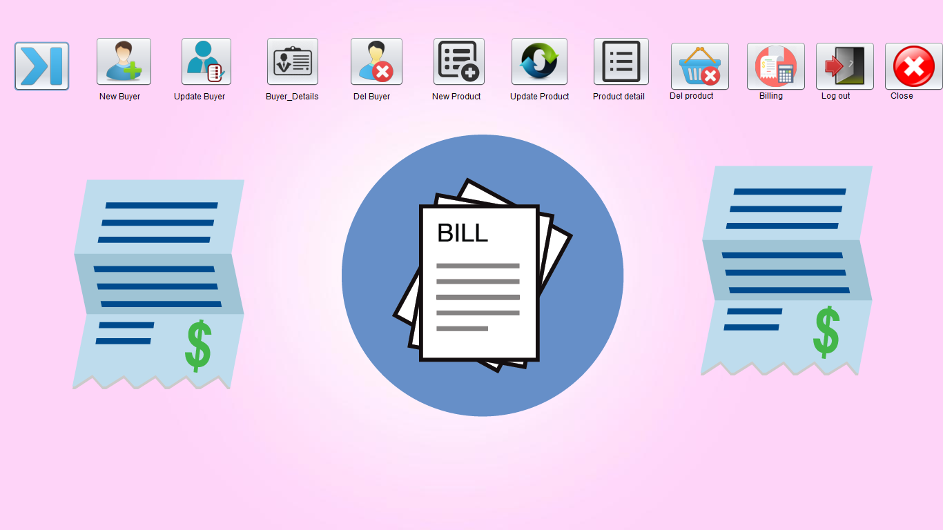 Bill Back System Computer GitHub - dharunsri09/BillingSystem: Basic billing system with printing ...
