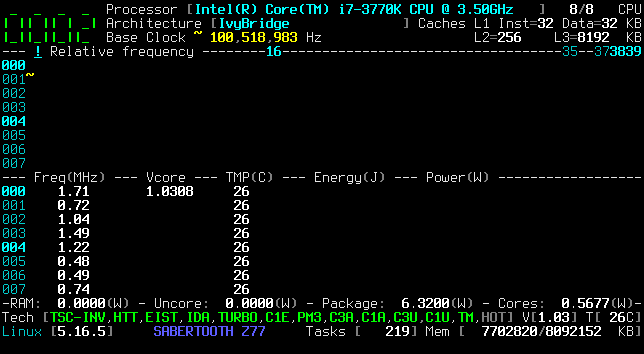 Intel Core i7-3770K · GitHub