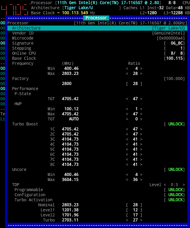 11th Gen Intel(R) Core(TM) i7-1165G7 @ 2.8 · GitHub