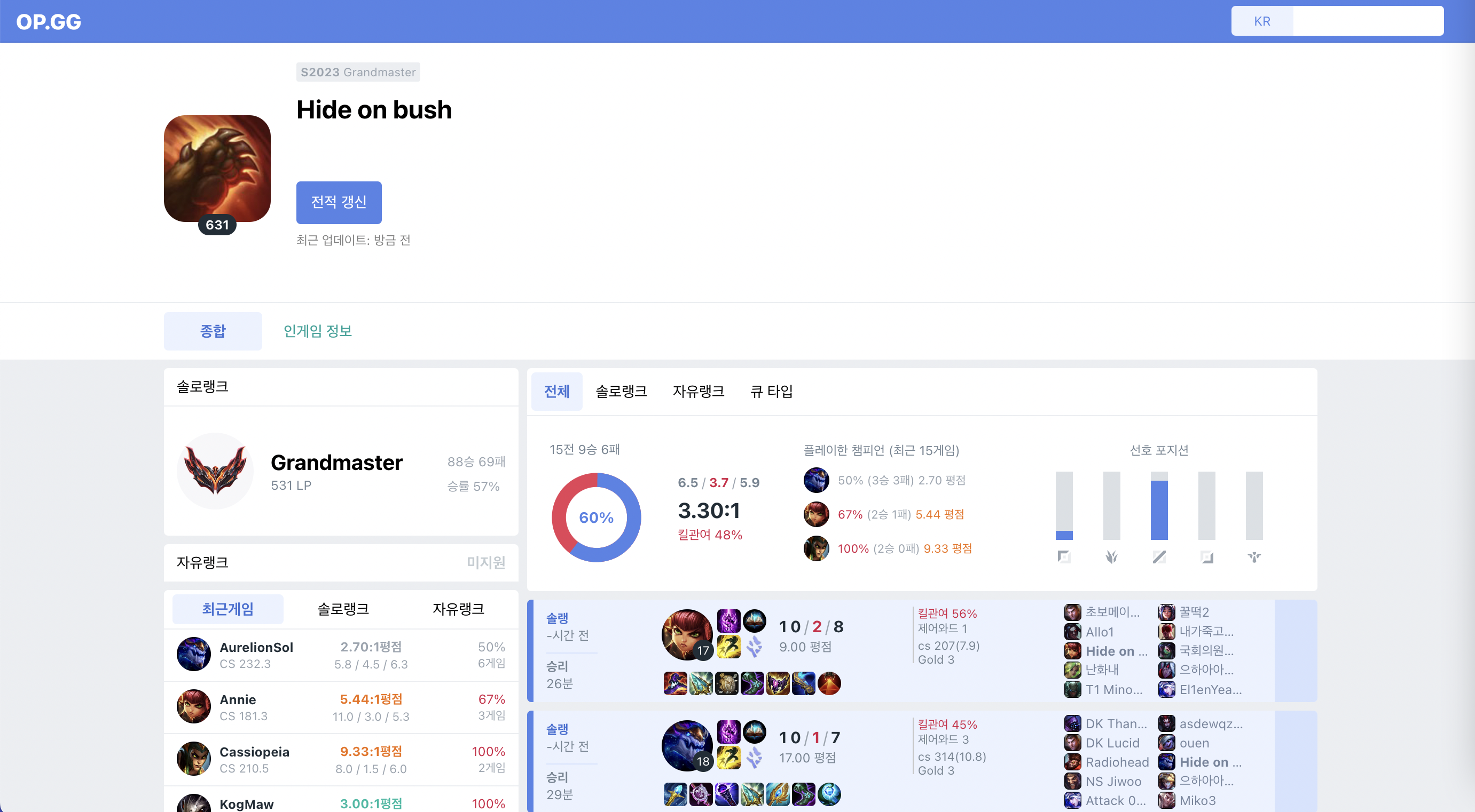 GitHub - YOON3N4M/lol-statistics: 리그오브레전드의 전적 검색 기능을 제공하는 프로젝트 입니다.