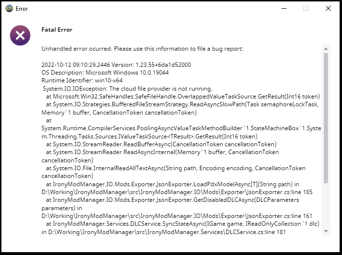 (Not tech savvy) Keep getting Fatal Error · Issue #396 · bcssov ...