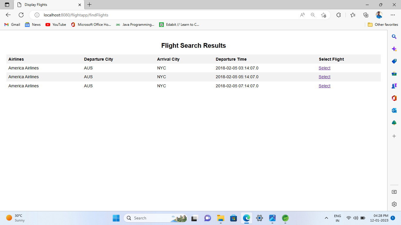 GitHub - Ajaykumarsk/Flight-Reservation: Flight Reservation Application