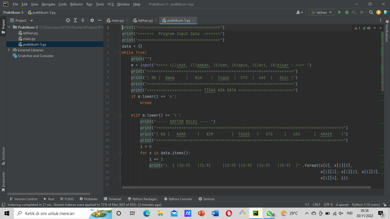 GitHub - ilhamsabili/praktikum-5