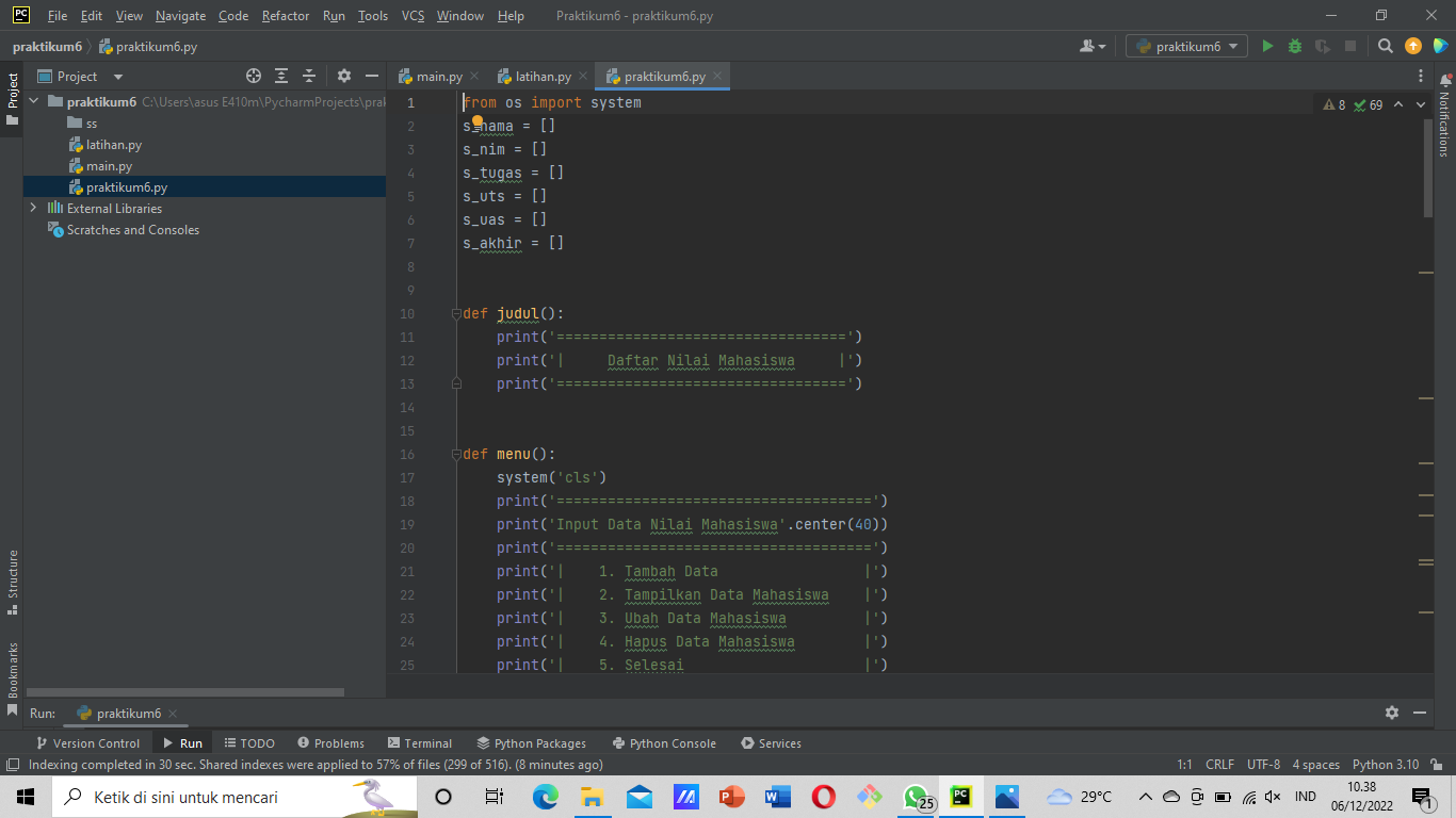 GitHub - ilhamsabili/praktikum6