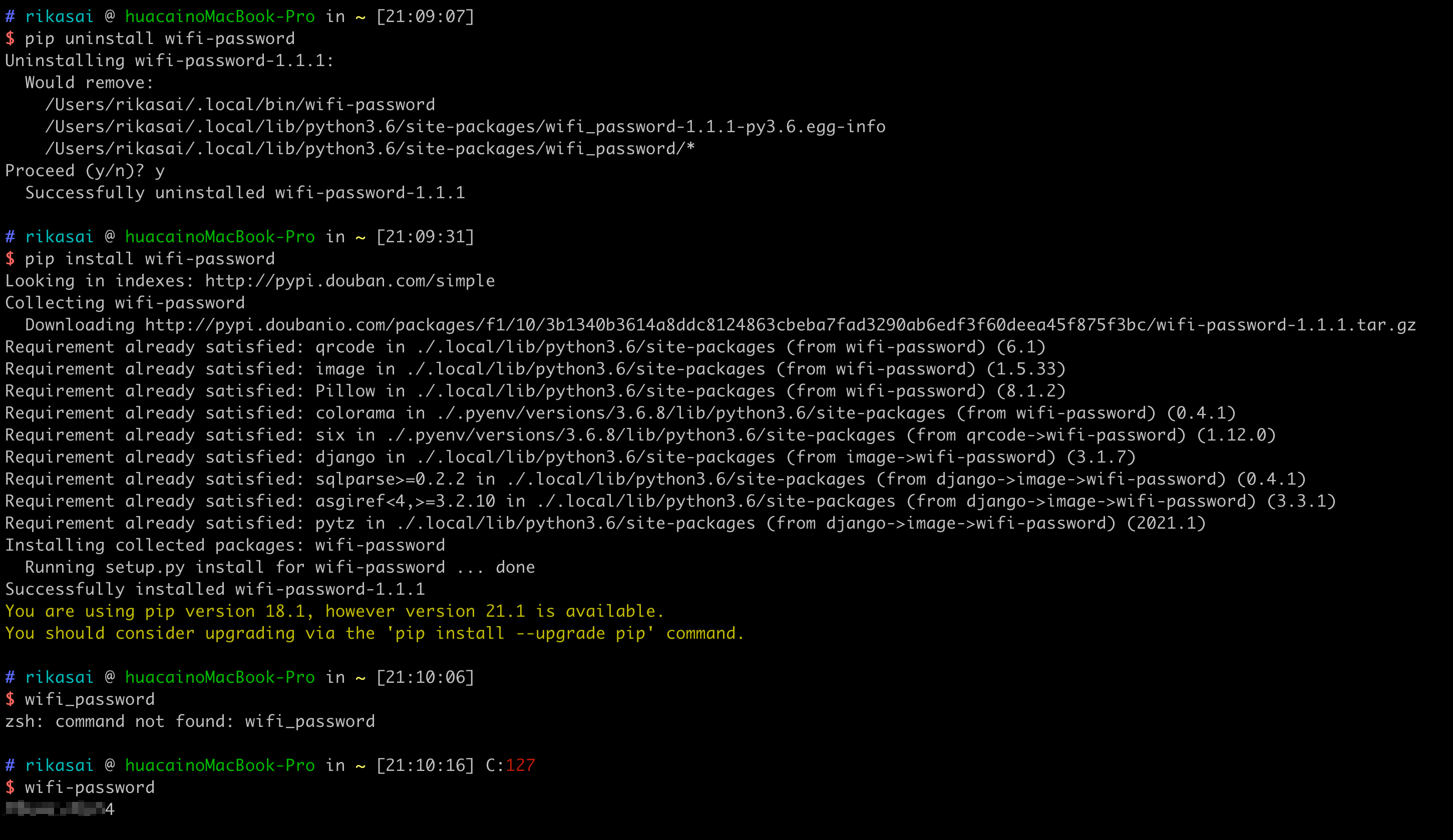zsh: command not found: wifi_password · Issue #57 · sdushantha/wifi ...