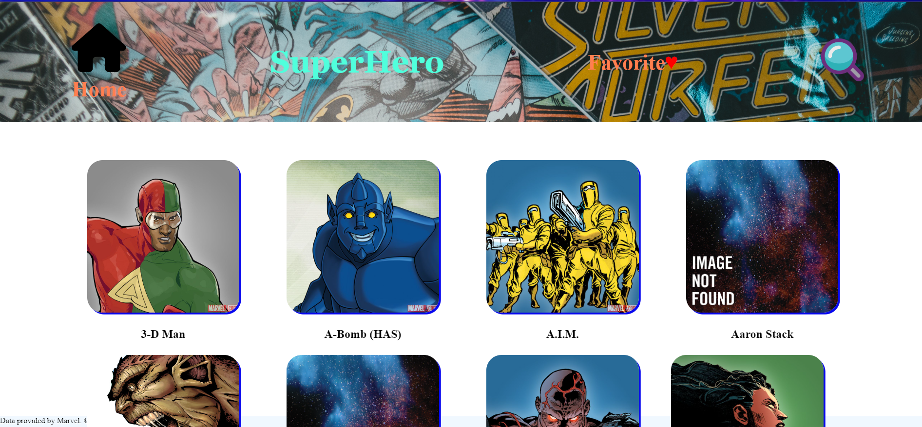 GitHub - rahul9889/SuperHeroApp: Super Hero application is API based ...
