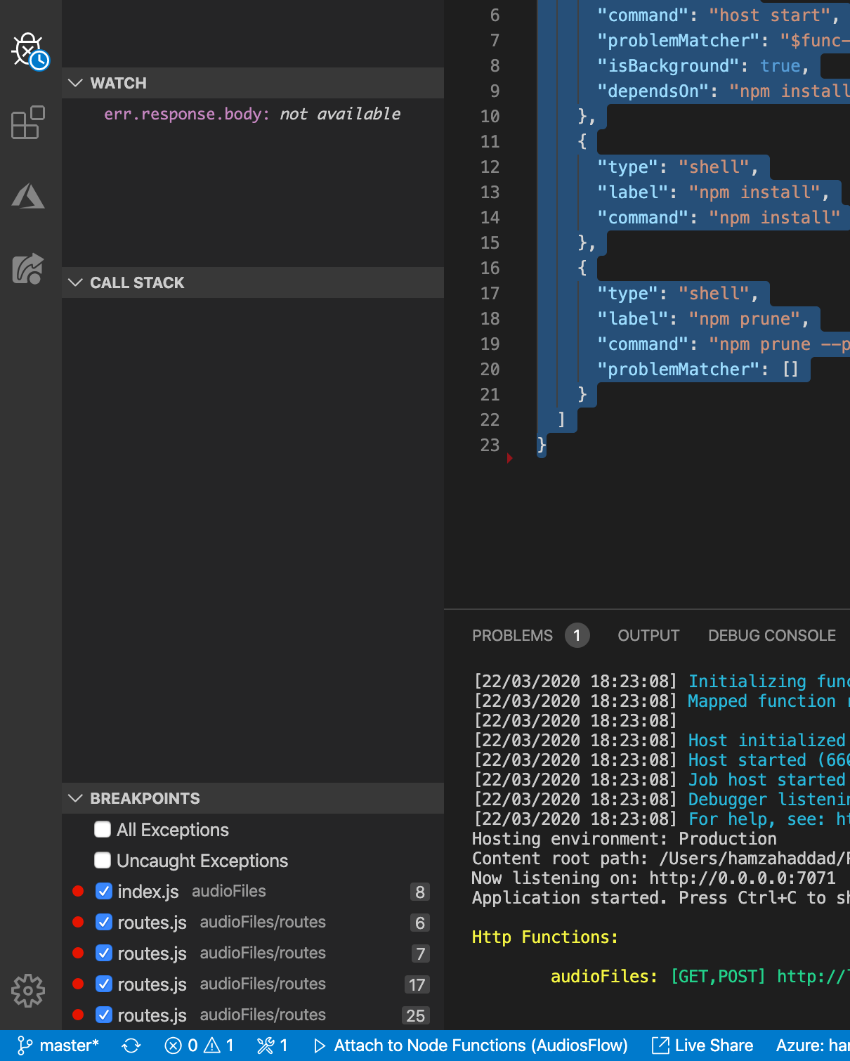 VSCode won't attach · Issue #93188 · microsoft/vscode · GitHub
