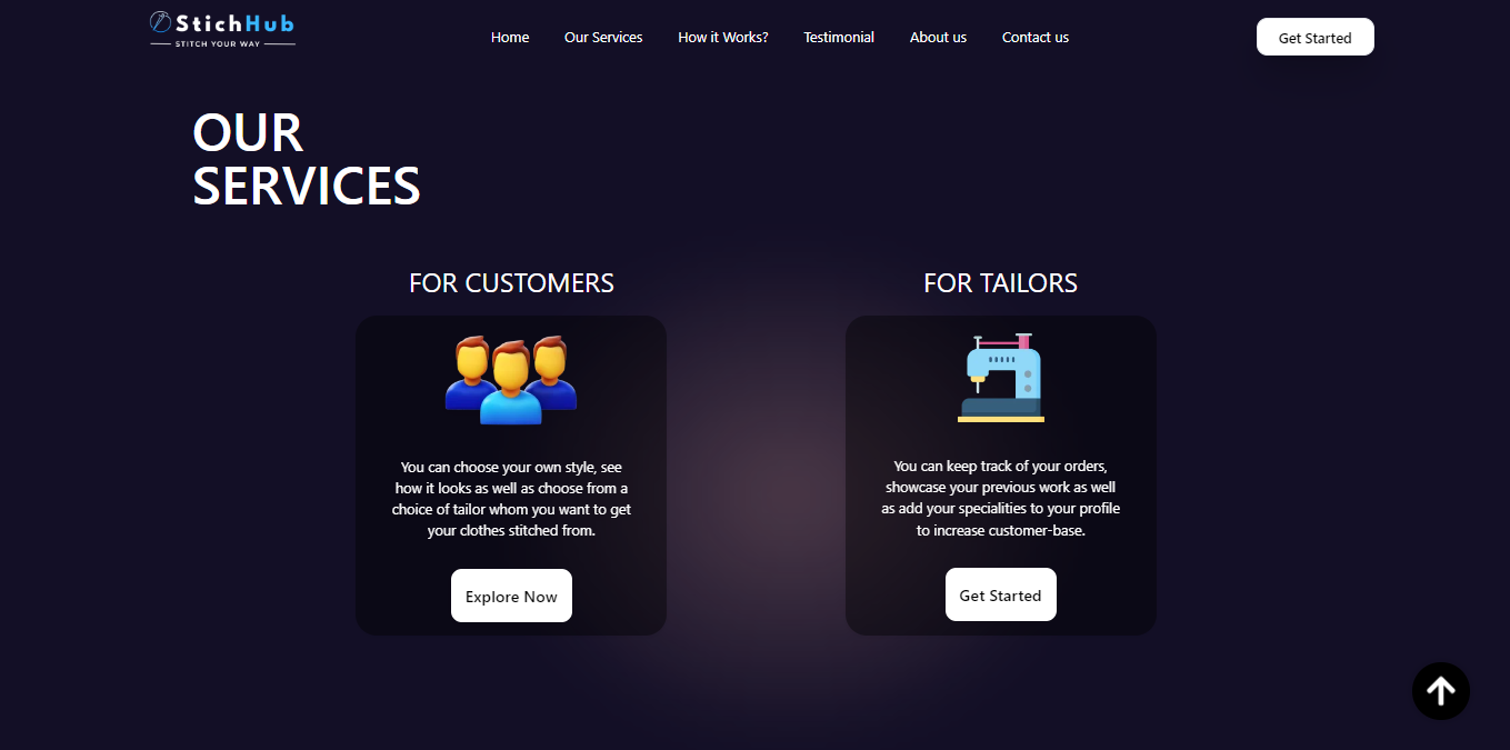 [STYLE CHANGE] 'Our Services' Heading Alignment Enhancement · Issue ...