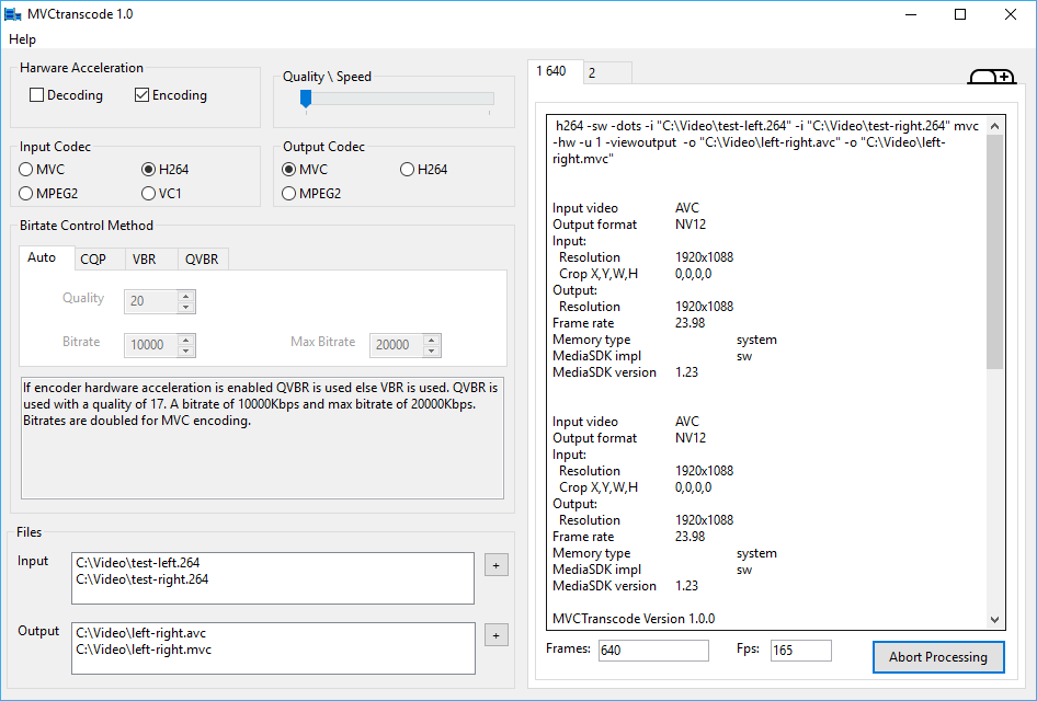 GitHub - shaun2029/MVCtranscoder: MVCtranscode GUI. MVCtranscode can be ...