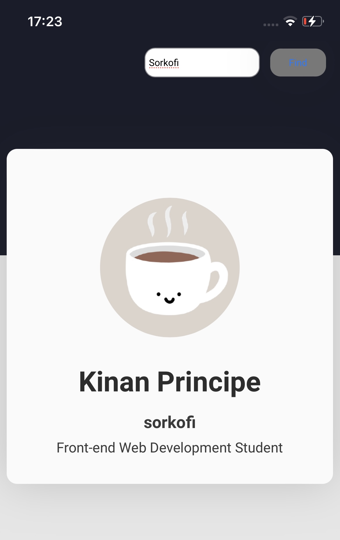 GitHub - sircoffee/github-profile-viewer: React Web Application in ...