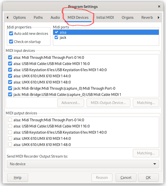 MIDI keyboard connection. · Issue 1168 · · GitHub