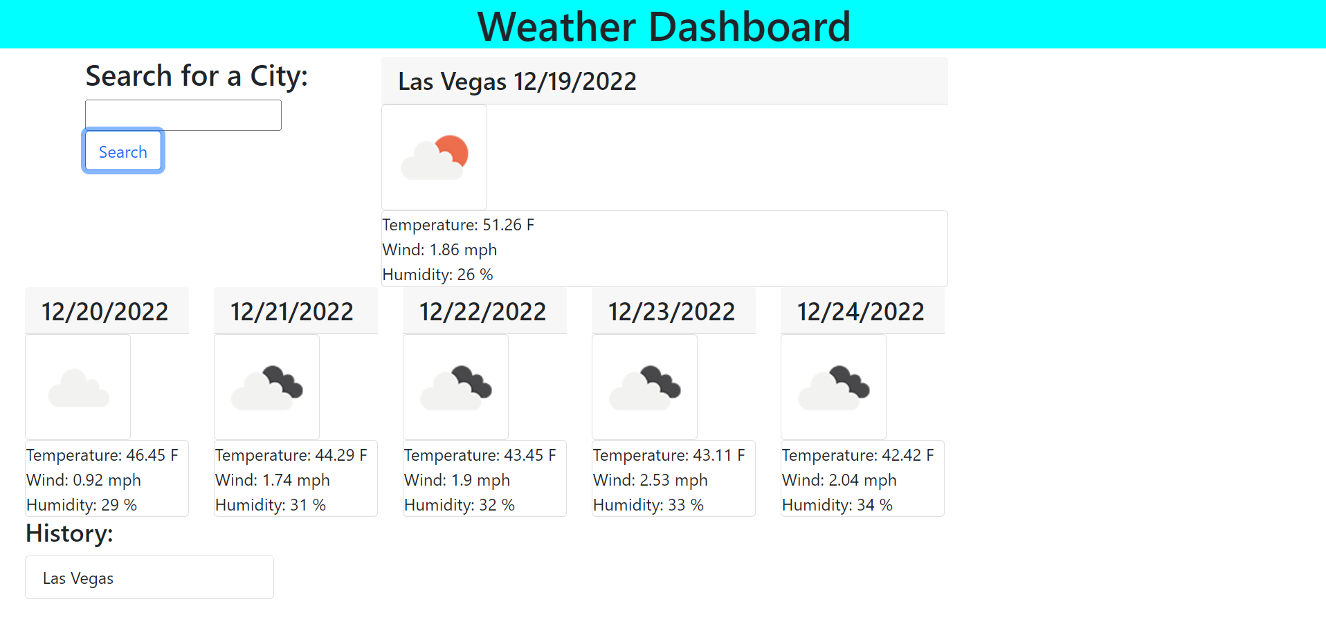GitHub - AlexWiederman/Weather_Dashboard