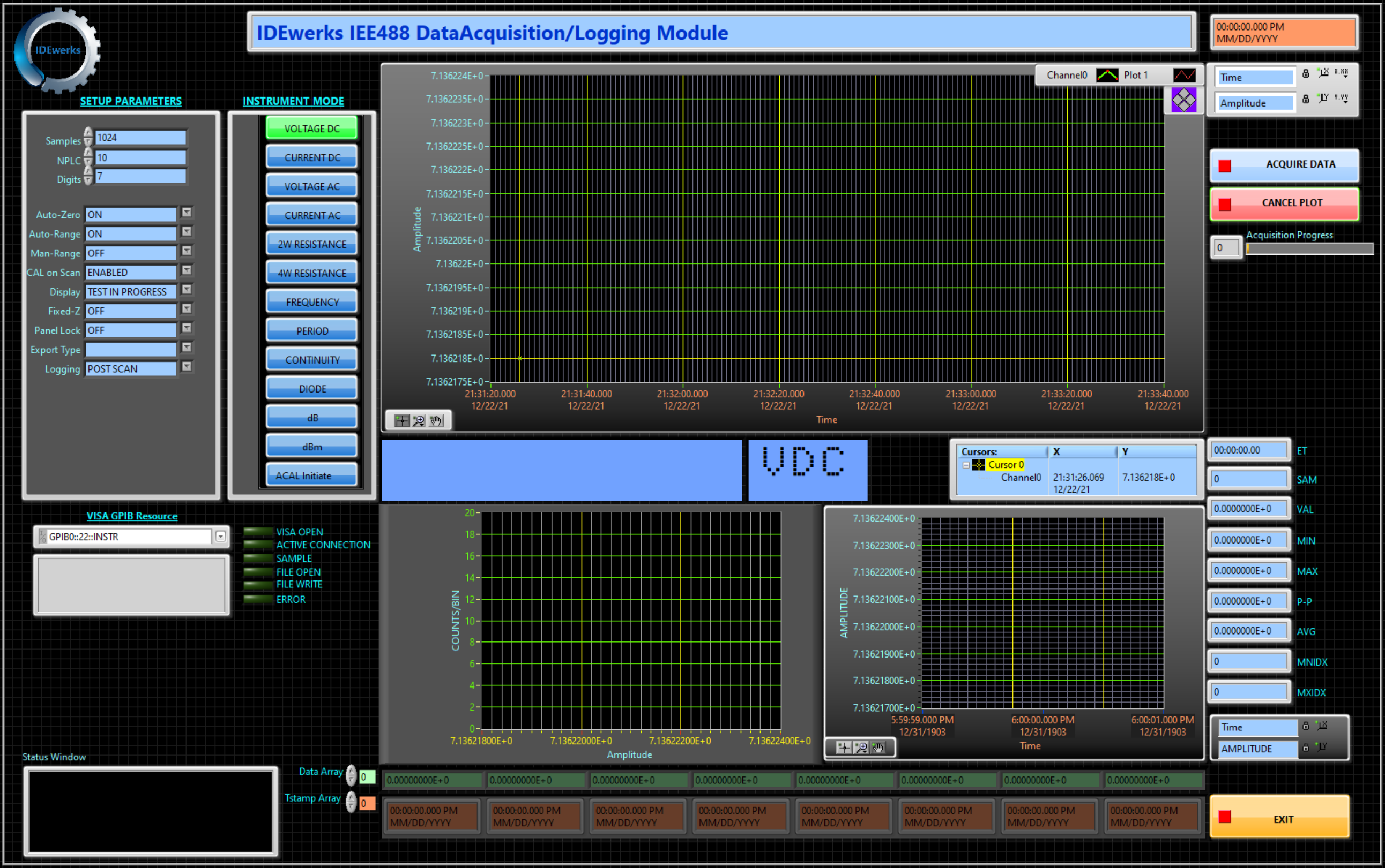 GitHub - idewerks/Keithley2010-Instrument-Controller: Labview ...
