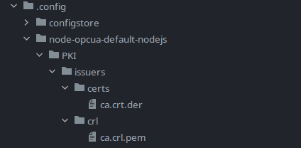 node-opcua-pki