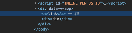 'a' tag renders attribute type = null · Issue #1701 · vuejs/core · GitHub