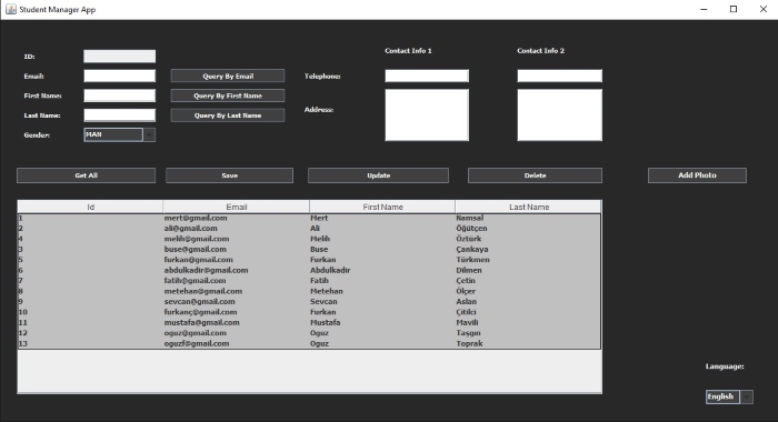 GitHub - mertnamsal/student-information-manager-app