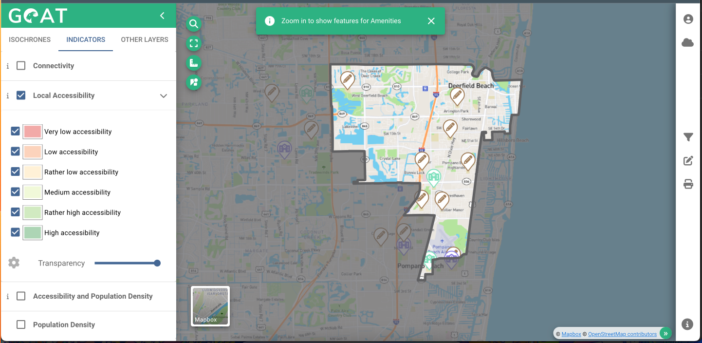 [Deerfield Beach] Accessibility heatmap notworking · Issue 2081